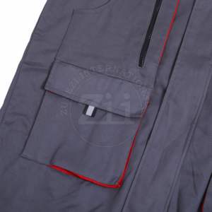 Overol de Trabajo Impermeable de Algodón de Alta Visibilidad con Reflectivo, Personalizable con Logotipo, Traje de Seguridad Laboral Resistente a las Llamas, de Secado Rápido y Transpirable - Product Image 6
