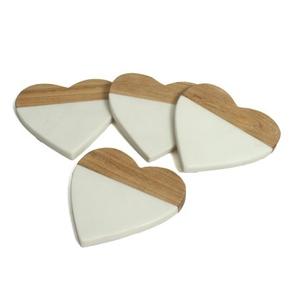Set Of 3 Top Centerpieces Coffee or <b>Tea</b> Cup Pads Tableware Marble <b>Tea</b> <b>Coaster</b> Rounded Shape Hot Selling Product Marble <b>Coasters</b> - Product Image 2