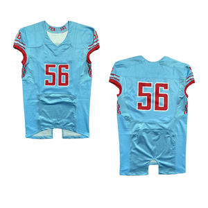 เสื้อกีฬาแขนสั้นเสื้ออเมริกันฟุตบอลระบายอากาศได้ดี - Product Image 2