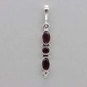 Colgante de cornalina facetada, joyería de plata de ley 925 sólida, colgantes de plata fina hechos a mano con piedras preciosas, joyería al por mayor para mujer - Product Image 2