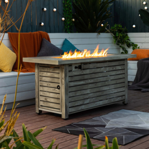 Colonne de foyer en métal extérieur Patio Foyer à gaz US Livraison gratuite - Product Image 1