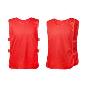 Pinnies deportivos de malla ligera para entrenar chalecos de scrimmage personalizados para niños y adultos juegos de equipo en opciones coloridas - Product Image 5