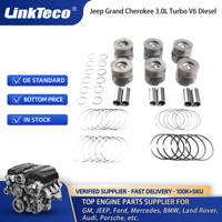 Cigüeñal, Biela, Pistón, Anillos y Cojinete de Motor Linkteco para Jeep Grand Cherokee RAM 1500 Diésel 3.0 2014-2022