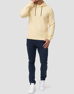 Nouvel arrivage de sweat à capuche surdimensionné pour l'hiver en polaire pour hommes, de haute qualité, léger, avec impression de logo personnalisé et broderie - Product Image 1