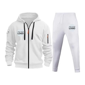 Chándales de Forro Polar Lisos Hechos a Medida para Hombre, Chándal Ajustado para Hombre, Ropa Deportiva Personalizada para Adultos, Nuevo Diseño - Product Image 5