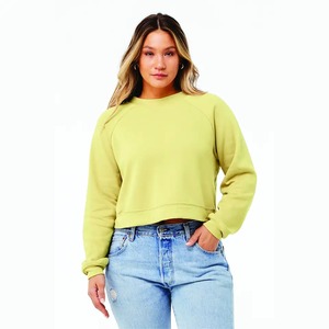Sweatshirts à capuche décontractés personnalisés pour femmes Pullover Cropped Oversize Sweat à capuche pour femmes Sweatshirts Service de gros OEM - Product Image 1