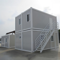 Maison conteneur préfabriquée moderne et économique de 20 pieds, écologique, fabriquée en Chine, garantie 5 ans+, pour bureau à domicile ou vie en extérieur