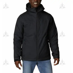 Nouveau design Veste coupe-vent à capuche respirante imperméable en nylon 100% pour hommes en vente en gros - Product Image 6