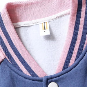 Chaqueta ligera y transpirable con forro de nailon para mujer, nuevo estilo, cuello levantado, diseño impreso, ropa informal de béisbol universitario - Product Image 6