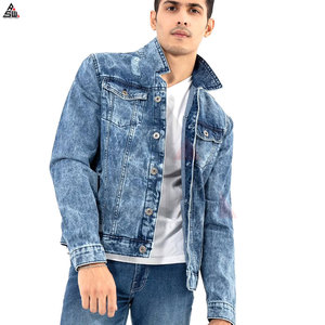 Veste Denim Surdimensionnée en Toile pour Hommes, Respirante, Légère, Mince, Grande Taille, Logo Avant, Saison d'Hiver, Vente en Gros Prix Bon Marché - Product Image 3