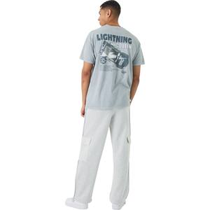 OEM เสื้อยืดฮิปฮอปโอเวอร์ไซส์ของผู้ชาย, เสื้อยืดแฟชั่นฤดูร้อนผ้าคอตตอนใส่สบายมีสไตล์ - Product Image 5