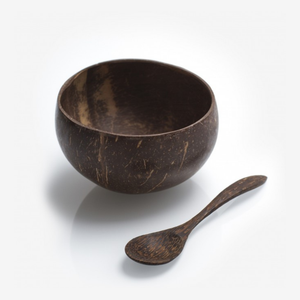 ชามเปลือกมะพร้าวแบบยั่งยืนนำมาใช้ใหม่และทำด้วยมือเหมาะสำหรับชามปั่นสลัดและรับประทานอาหารที่เป็นมิตรกับสิ่งแวดล้อมด้วยทันสมัย - Product Image 2