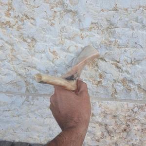 เขาแกะธรรมชาติขัดเงา ชอฟาร์ ของตกแต่งบ้านทางศาสนา เป็นมิตรกับสิ่งแวดล้อม คุณภาพสูง - Product Image 2