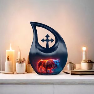 <b>Dog</b> Metal <b>Urn</b> <b>for</b> <b>Ashes</b> Women Cremation <b>Urns</b> <b>for</b> Human <b>Ashes</b> Mini <b>Urns</b> Adult Male Man Small <b>for</b> Human <b>Ashes</b> Custom Size - Product Image 6