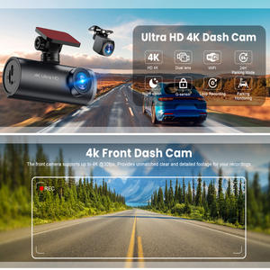 Dashcam per Auto a <span class=keywords><strong>2</strong></span> Canali con Visione a 360 Gradi, Specchietto Retrovisore 4K con GPS, WiFi e Sistema Android - Product Image 4