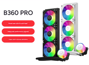 ชุดระบายความร้อนด้วยน้ำสำหรับ CPU MasterLiquid B360 Pro ขนาด 360 มม. สำหรับคอมพิวเตอร์ตั้งโต๊ะ ระบบระบายความร้อนแบบ All-in-One เงียบ - Product Image 2