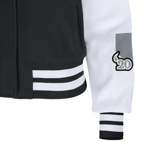 2025 femmes meilleure qualité laine varsité vestes collège hiver porter taille mode cuir veste Style haute qualité vêtements de rue - Product Image 4