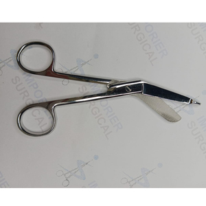 กรรไกรผ้าพันแผลสำหรับผ่าตัดทำจากสแตนเลสกรรไกรตัดปลายทู่ - Product Image 4