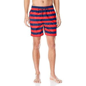 กางเกงขาสั้นชายหาดสไตล์ไฮสตรีทของผู้ชายกางเกงขาสั้นชายหาดผ้าฝ้ายลำลองดีไซน์ใหม่ย้อมสีล้วนสำหรับขายออนไลน์ - Product Image 6