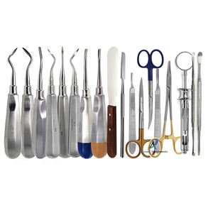 Kit d'extraction orale dentaire 77 pièces avec pinces chirurgicales et élévateurs pour l'extraction prémolaire et l'extraction dentaire - Product Image 6