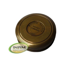 Nouvelle boussole nautique artisanale en laiton avec boîte en bois, magnifique boîte à boussole design en bois avec un design antique - Product Image 1