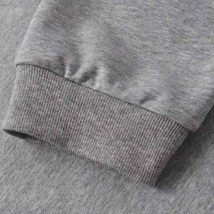 Sweat-shirt surdimensionné 100% coton haute performance pour hommes et logo personnalisé OEM imprimé sur les sweat-shirts à col rond - Product Image 2