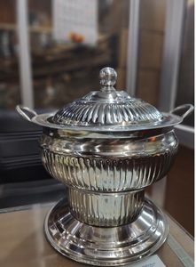Chafing Dish Indio de Acero Inoxidable, la Mejor Calidad, Diseño Personalizado, Hecho a Mano, Capacidad de 150L, Combinación Eléctrica/Vapor - Product Image 5
