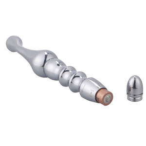 Superficie liscia della prostata massaggiatore anale massaggiatore anale anale anale Dildo Plug masturbatore giocattolo del sesso per gli uomini delle donne - Product Image 3