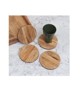 Juego de posavasos de té de 18 juegos de madera | Taza de té para mesa de comedor para ollas calientes | Posavasos bonitos | Comedor - Product Image 5