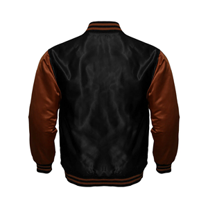 Chaqueta bomber clásica moderna para hombre con cuello levantado y tela de lona que rinde homenaje a las chaquetas y Chicago Spirit - Product Image 3
