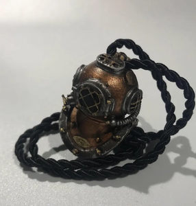 Décoration murale : Casque de plongée sous-marine antique de qualité supérieure, très haut de gamme - Product Image 1