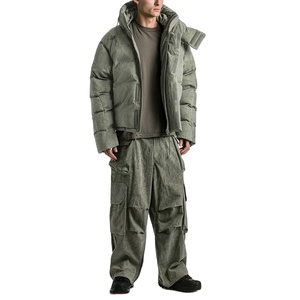 Chaqueta Acolchada Unisex Personalizada con Revestimiento de Primavera, Logotipo Frontal Extraíble, Estilo Vintage, Deportiva para Exteriores, 2026 - Product Image 4