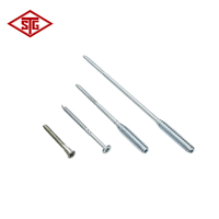 KONFU M5 X 10mm Phillips Drive Vis à filetage complet Boulon Vis et écrous