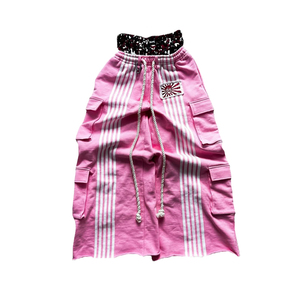 Pantalons de survêtement surdimensionnés personnalisés pour hommes, en coton lourd, lavage à l'acide, double taille, jambes larges, pantalon baggy à jambes droites - Product Image 3