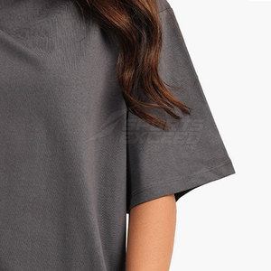 Camiseta de gran tamaño de ropa informal de alta calidad, camiseta de gran tamaño de peso ligero, camiseta de gran tamaño de Color personalizada - Product Image 5