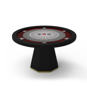โต๊ะการพนันสุดหรูทันสมัยเฉพาะคาสิโนคุณภาพที่ดีที่สุดปรับแต่งได้ไม้โป๊กเกอร์และโต๊ะไพ่นกกระจอก - Product Image 5