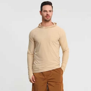 Sweat à capuche à séchage rapide imprimé par sublimation Spandex Polyester Wear Sweat à capuche Homme - Product Image 4