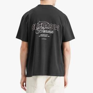 เสื้อยืด DTF โอเวอร์ไซซ์สีดำ | เสื้อ250คอตตอน100% French Terry GSM Crewneck | เสื้อยืดกราฟิกย้อนยุค | เครื่องแต่งกายแนวสตรีทพรีเมียม & แฟชั่นในเมือง - Product Image 2