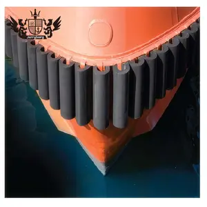 Marine Rubber D-Type Spatbord Voor Boot/Steiger Bescherming Sd/Dd/Dc Rubber Bumper Voor Docking