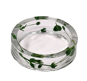 Joyería de resina de lujo Pulseras de brazalete transparente negro para mujeres de la India - Product Image 3