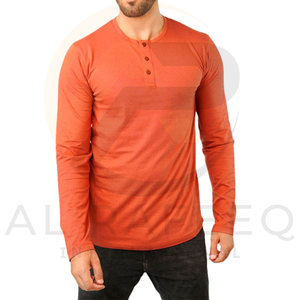 Cómoda camisa de manga larga de gran tamaño para hombres Impresión personalizada disponible Camisa de poliéster de algodón transpirable - Product Image 5