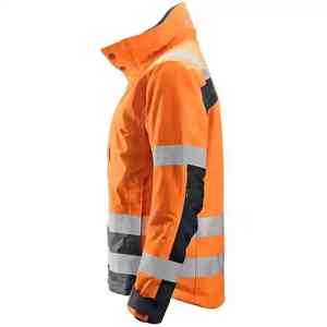 Vestes de travail de haute qualité pour hommes vestes réfléchissantes veste de sécurité de couleur personnalisée durable pour la construction poches multiples - Product Image 4