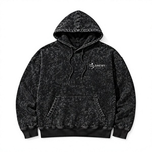 Sudadera con Capucha Clásica SINEWY SPORTS para Hombre, 100% Algodón, Estilo Relaxed Fit, con Bolsillo Canguro - Product Image 2