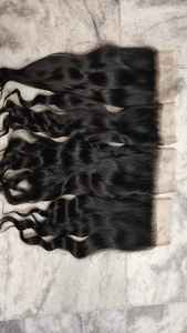 Extensions de cheveux d'oreille humaine HD Lace Frontal 13x6 13x4 4x4 5x5 6x6 7x7 pour Swiss Lace Closure - Product Image 2