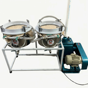 Gorek Technologies Versatile 2-in-1 <b>Mixer</b> <b>Grinder</b> 1500W 2HP Stainless Steel 10x4 Inch Chamber 220V New for Grains Spices Pulses - Product Image 1