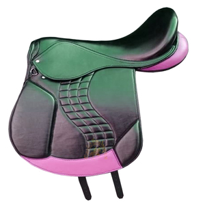 อานขี่ม้าหนังแท้สำหรับขี่ม้าขี่ม้ากระโดดและขี่ม้า - Product Image 5