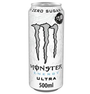 Venta Directa de Fábrica al Por Mayor a Precio Competitivo, Bebida Energética Sin Azúcar Monsters Energy Zero Ultra, 16 Onzas, Paquete de 24 - Product Image 2
