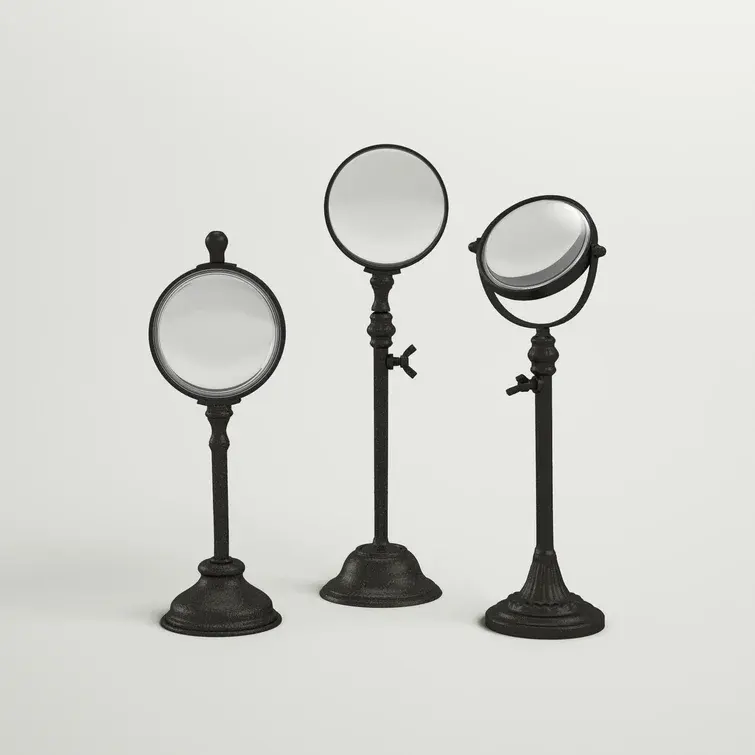 2024 Latest Arrival Design Premium Quality Optical Instruments Designer Handle Metal Magnifying Glass in Affordable Price