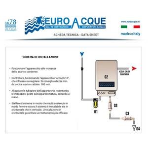 Euroacque Neutralizzatore di Condensa Acida Compatto 3/4" per Caldaie a Condensazione, Origine Italia, Modello per Sistemi HVAC Domestici - Product Image 5