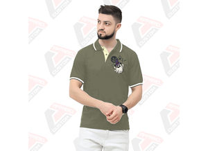 Firma de mujer a rayas para camiseta transpirable con estilo ecológico Denim Batik telas de pana parches elegantes de verano - Product Image 6